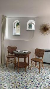 Posezení v ubytování Villa Sain Charming Suite
