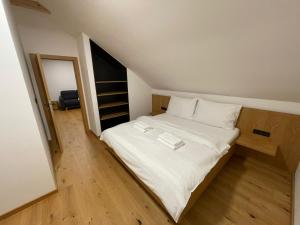 Posteľ alebo postele v izbe v ubytovaní Apartmány Hacienda Boží Dar