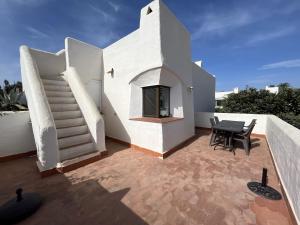 Balkón alebo terasa v ubytovaní Estepona - Playa - 1 dormitorio con terraza solárium y vistas Pa4
