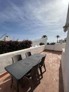 Balkón alebo terasa v ubytovaní Estepona - Playa - 1 dormitorio con terraza solárium y vistas Pa4