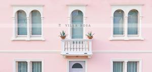Balkón alebo terasa v ubytovaní B&B Villa Rosa