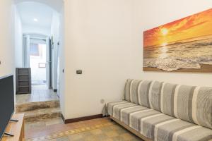 A seating area at Casa Pepes centro Ortigia