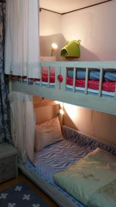 a bunk bed in a room with two bunk beds at Appletree Guesthouse in Seoul