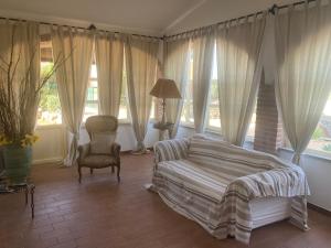 Posteľ alebo postele v izbe v ubytovaní Il Casale de I Casali del Troscio