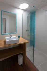 Kúpeľňa v ubytovaní Les Maisons de l'Olivette