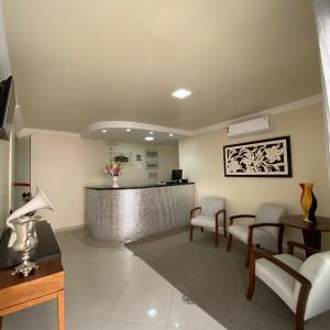 Vstupní hala nebo recepce v ubytování Hotel Monte Rei + 32 fotografií