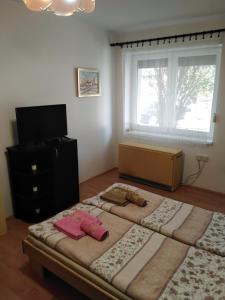Llit o llits en una habitació de Lara