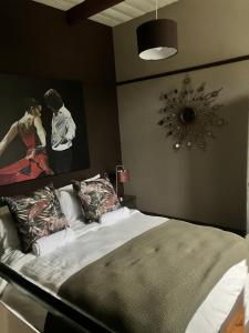 Aloe Cottage - 2 bedroom 객실 침대