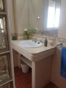 Kúpeľňa v ubytovaní Mi casita del Bosque