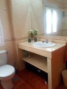 Kúpeľňa v ubytovaní Mi casita del Bosque