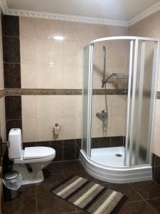 Koupelna v ubytování Hotel Ashad