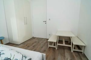 Postel nebo postele na pokoji v ubytování Zweite Heimat