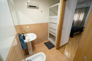 Koupelna v ubytování Apartamento San cayetano
