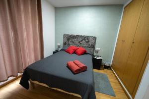 Postel nebo postele na pokoji v ubytování Apartamento San cayetano