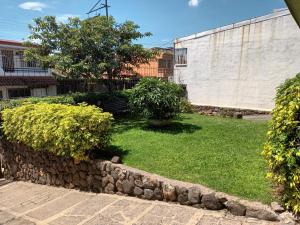 Jardín al aire libre en Hotel Casa Tago