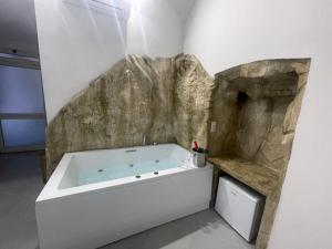Koupelna v ubytování B&B suite anfiteatro Pozzuoli