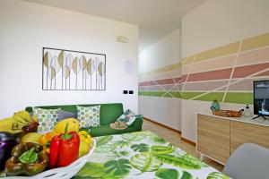 Posteľ alebo postele v izbe v ubytovaní Capo d'Orlando Apartments - Cipria