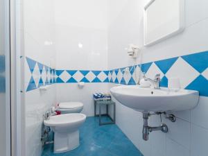 Koupelna v ubytování Affittacamere Art Rooms