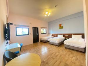 Postel nebo postele na pokoji v ubytování Dawn B&B