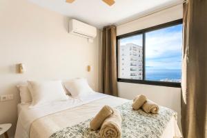 Posteľ alebo postele v izbe v ubytovaní Atlantic Smart Home, Hi-End Services, Media Stream