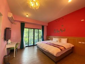 Postel nebo postele na pokoji v ubytování Dawn B&B