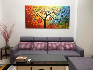 Istumisnurk majutusasutuses Daiwen Homestay