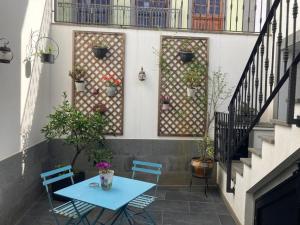 Balkón nebo terasa v ubytování Viviendas vacacionales San Mateo