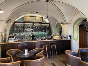 Lounge nebo bar v ubytování Penzion Venuša