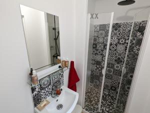 Kúpeľňa v ubytovaní Apartmán Braxatoris