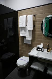 Koupelna v ubytování Dark Boutique Hotel