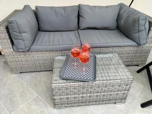 Część wypoczynkowa w obiekcie Sakura Studio Apartment