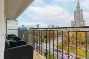 Balkón alebo terasa v ubytovaní Apartments The View by Noclegi Renters