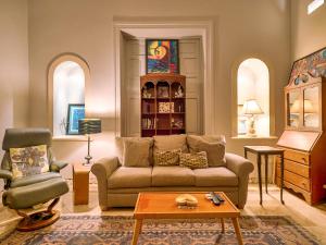 Posezení v ubytování Casona 66 Merida Boutique Hotel