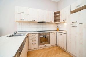 Kuchyňa alebo kuchynka v ubytovaní Cozy and sunny apartment in uptown