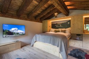 Postel nebo postele na pokoji v ubytování Piccola Fiamma by Pizzo Fiamma
