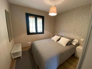 Katil atau katil-katil dalam bilik di Casa en Montealegre reformada y acogedora (wifi)