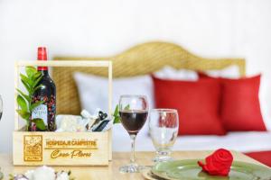 Nápoje v ubytování Casa Flórez Hotel Campestre