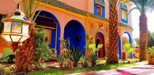 Zahrada ubytování Riad Jasmine Sud