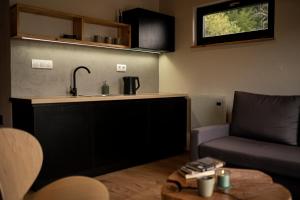 Kuchyň nebo kuchyňský kout v ubytování Panorama / TinyHouse