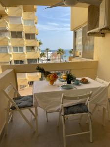 Balkón nebo terasa v ubytování Duplex con encanto en Paseo Maritimo de Marbella
