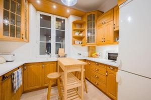 Kuchyňa alebo kuchynka v ubytovaní Apartamenty - MI Forest