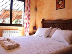 Krevet ili kreveti u jedinici u objektu Casa Rural Villa Los Pinos