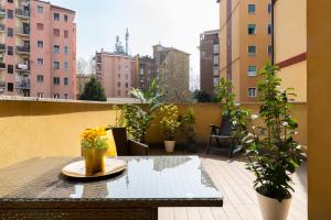 Balkón alebo terasa v ubytovaní Residenza Smeraldo - Terrazza San siro