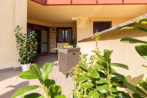 Vonkajšia záhrada v ubytovaní Residenza Smeraldo - Terrazza San siro