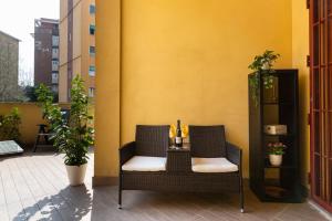 Balkón alebo terasa v ubytovaní Residenza Smeraldo - Terrazza San siro