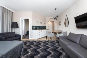 Kuchyňa alebo kuchynka v ubytovaní Aparthotel Etna