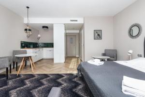 Posteľ alebo postele v izbe v ubytovaní Aparthotel Etna
