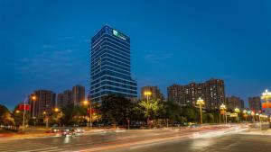 成都景观或在酒店看到的城市景观