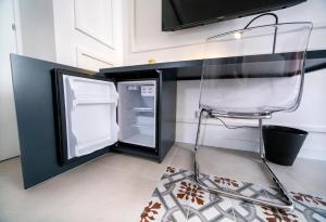 Kuchyň nebo kuchyňský kout v ubytování B&B Riccioli
