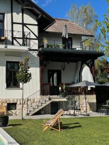 Budova, kde se bed and breakfast nachází